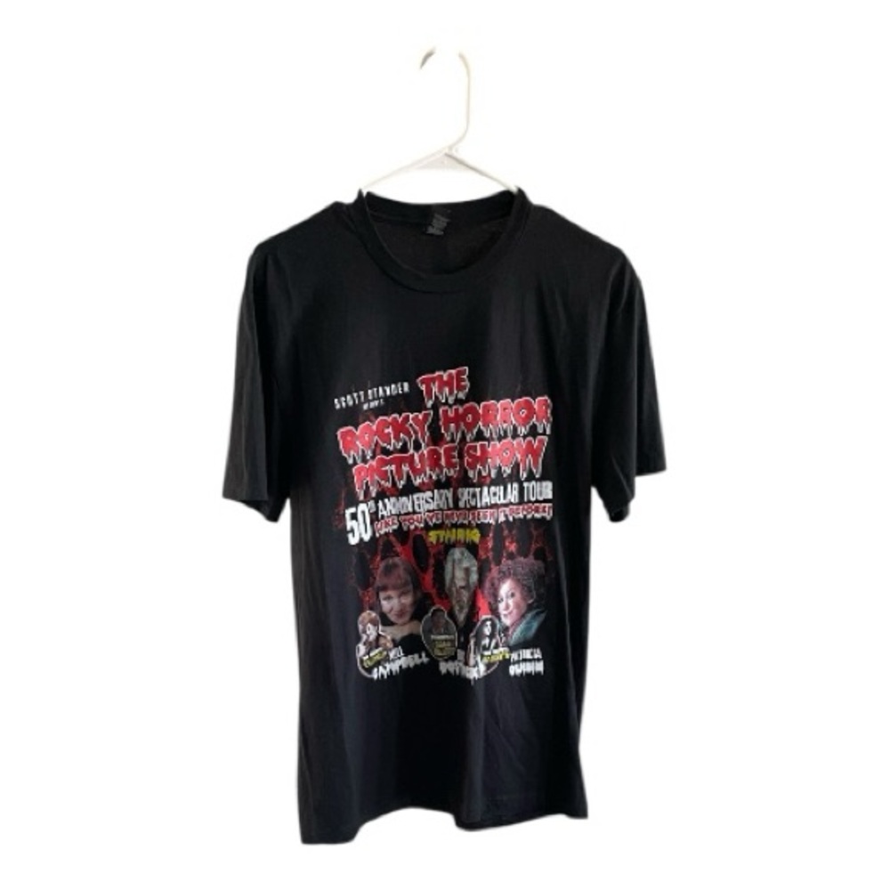 ♥️Rocky Horror Picture Show♥️Black Short Sleeve T- Shirt. Size (M) - Picture 4 of 8